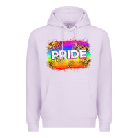 Lilac pride flag Premium Hoodie - Zillion Design Studio