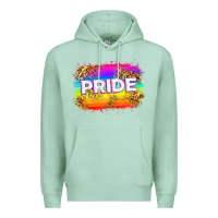 Seafoam pride flag Premium Hoodie - Zillion Design Studio