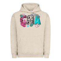 Pigment French Oak cna Urban Hoodie - texasbilliewilder