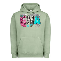 Pigment Oil Green cna Urban Hoodie - texasbilliewilder