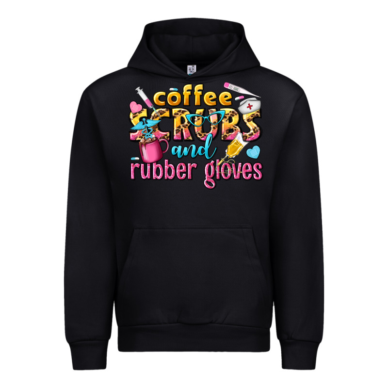Coffee Scrubs And Rubber Gloves Urban Hoodie by texasbilliewilder | Teevron