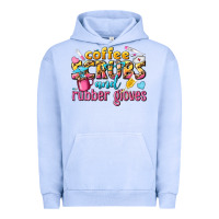 Pigment Grape Ice coffee scrubs and rubber gloves Urban Hoodie - texasbilliewilder