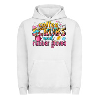 Pigment Lunar Rock coffee scrubs and rubber gloves Urban Hoodie - texasbilliewilder