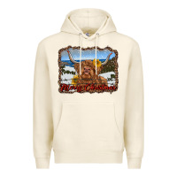 Tofu merry christmas highland cow with farm Premium Hoodie - RanaPortraitStore