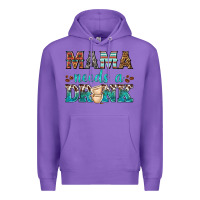 Purple mama needs a drink Premium Hoodie - texasbilliewilder