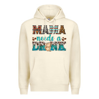 Sandshell mama needs a drink Premium Hoodie - texasbilliewilder
