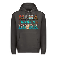 Smoke mama needs a drink Premium Hoodie - texasbilliewilder
