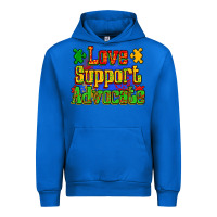 Cobalt love support advocate Urban Hoodie - Zillion Design Studio