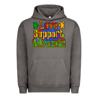 Pigment Tornado love support advocate Urban Hoodie - Zillion Design Studio
