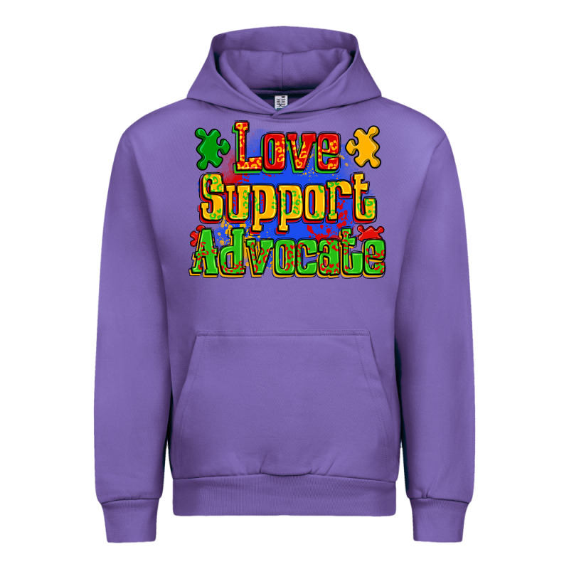 Love Support Advocate Urban Hoodie by Zillion Design Studio | Teevron