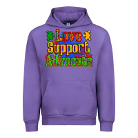 Tulip love support advocate Urban Hoodie - Zillion Design Studio
