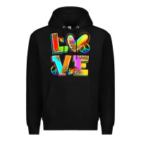 Black love pride Premium Hoodie - Zillion Design Studio
