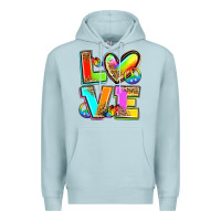 Blue Mist love pride Premium Hoodie - Zillion Design Studio