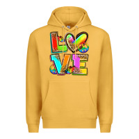 Mustard love pride Premium Hoodie - Zillion Design Studio