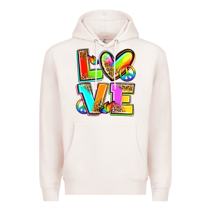 Love Pride Premium Hoodie by Zillion Design Studio | Teevron