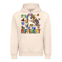 Sandshell it's ok to be different Urban Hoodie - Zillion Design Studio