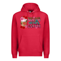 Cardinal mama needs coffee mothers day Premium Hoodie - texasbilliewilder
