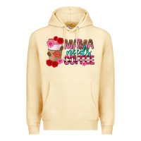 Pina Colada mama needs coffee mothers day Premium Hoodie - texasbilliewilder