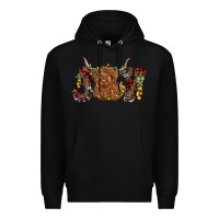 Black joy highland cow Premium Hoodie - RanaPortraitStore