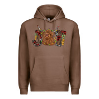 Chestnut joy highland cow Premium Hoodie - RanaPortraitStore