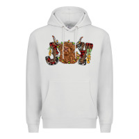Dove Grey joy highland cow Premium Hoodie - RanaPortraitStore