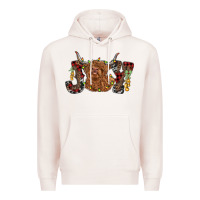 Pale Pink joy highland cow Premium Hoodie - RanaPortraitStore