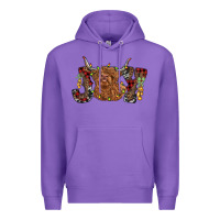 Purple joy highland cow Premium Hoodie - RanaPortraitStore