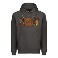 Smoke joy highland cow Premium Hoodie - RanaPortraitStore