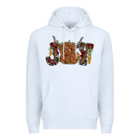 White joy highland cow Premium Hoodie - RanaPortraitStore