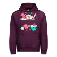 Mauve Wine custom name nurse Urban Hoodie - texasbilliewilder