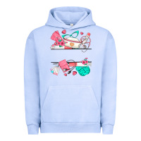 Pigment Grape Ice custom name nurse Urban Hoodie - texasbilliewilder