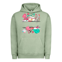 Pigment Oil Green custom name nurse Urban Hoodie - texasbilliewilder