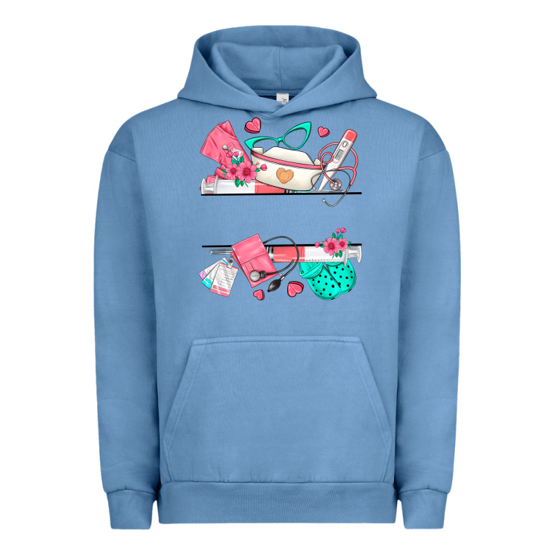 Custom Name Nurse Urban Hoodie by texasbilliewilder | Teevron