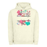 Pigment Pistachio custom name nurse Urban Hoodie - texasbilliewilder