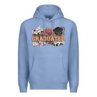 Colony Blue just graduated Premium Hoodie - Zillion Design Studio