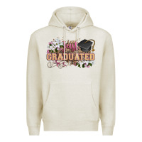 Oatmeal Heather just graduated Premium Hoodie - Zillion Design Studio
