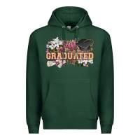 Sports Green just graduated Premium Hoodie - Zillion Design Studio