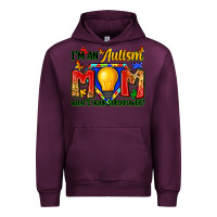 Mauve Wine i'm an autism mom what's your superpower Urban Hoodie - Zillion Design Studio
