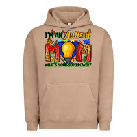 Pigment Burro i'm an autism mom what's your superpower Urban Hoodie - Zillion Design Studio