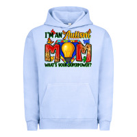 Pigment Grape Ice i'm an autism mom what's your superpower Urban Hoodie - Zillion Design Studio