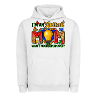 Pigment Lunar Rock i'm an autism mom what's your superpower Urban Hoodie - Zillion Design Studio