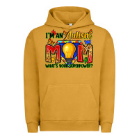 Pigment Peanut Butter i'm an autism mom what's your superpower Urban Hoodie - Zillion Design Studio