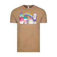 Vintage Coffee Unicorn Coffee Cups Vintage Tee - Artiststas