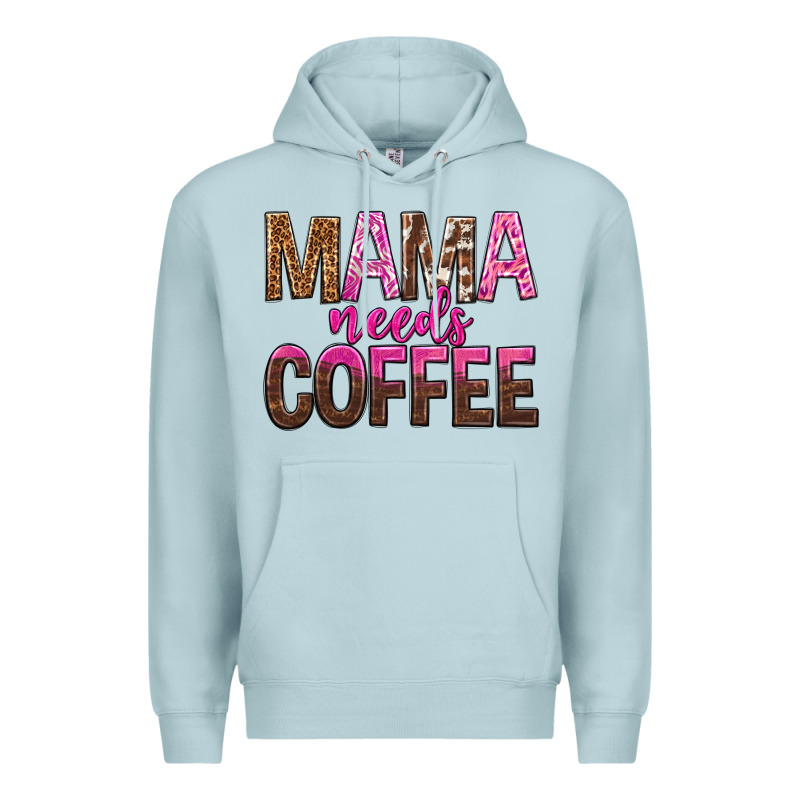 Mama Needs Coffee Tbw Premium Hoodie by texasbilliewilder | Teevron