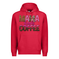 Cardinal mama needs coffee tbw Premium Hoodie - texasbilliewilder