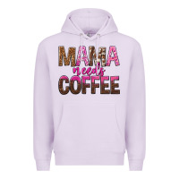 Lilac mama needs coffee tbw Premium Hoodie - texasbilliewilder