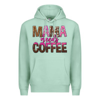 Seafoam mama needs coffee tbw Premium Hoodie - texasbilliewilder