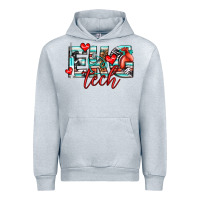 Heather Grey ekg tech Urban Hoodie - texasbilliewilder