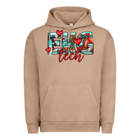 Pigment Burro ekg tech Urban Hoodie - texasbilliewilder
