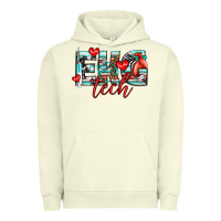 Pigment Pistachio ekg tech Urban Hoodie - texasbilliewilder